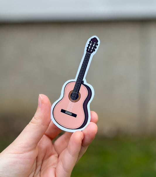 Guitar Sticker 1